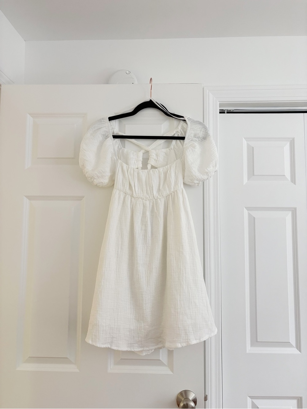 Princess Polly White Puff-Sleeve Dress